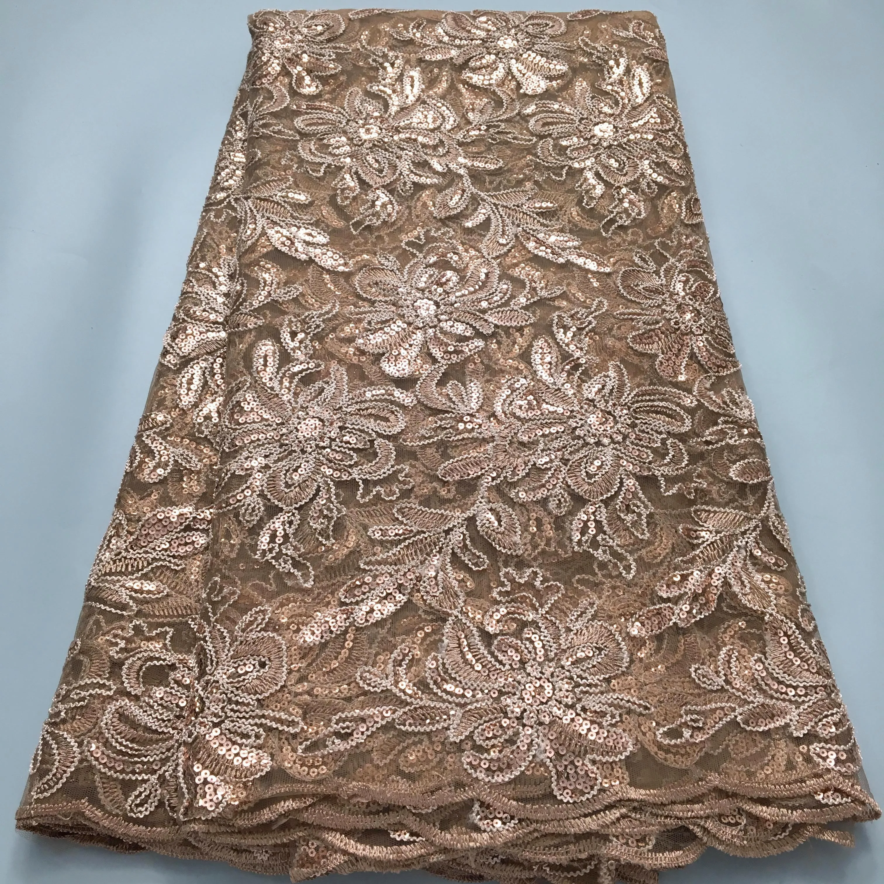 Французское кружево с блестками 2024 новый дизайн нигерийский африканский стиль