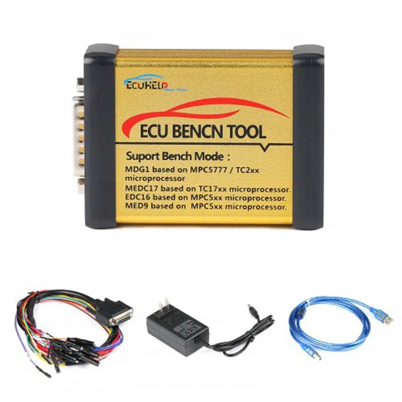 

2022 ECUHelp ECU Bench Tool Full Version License Supports MD1 MG1 EDC16 MED9 No Need Open ECU Free Update Online ECU Program