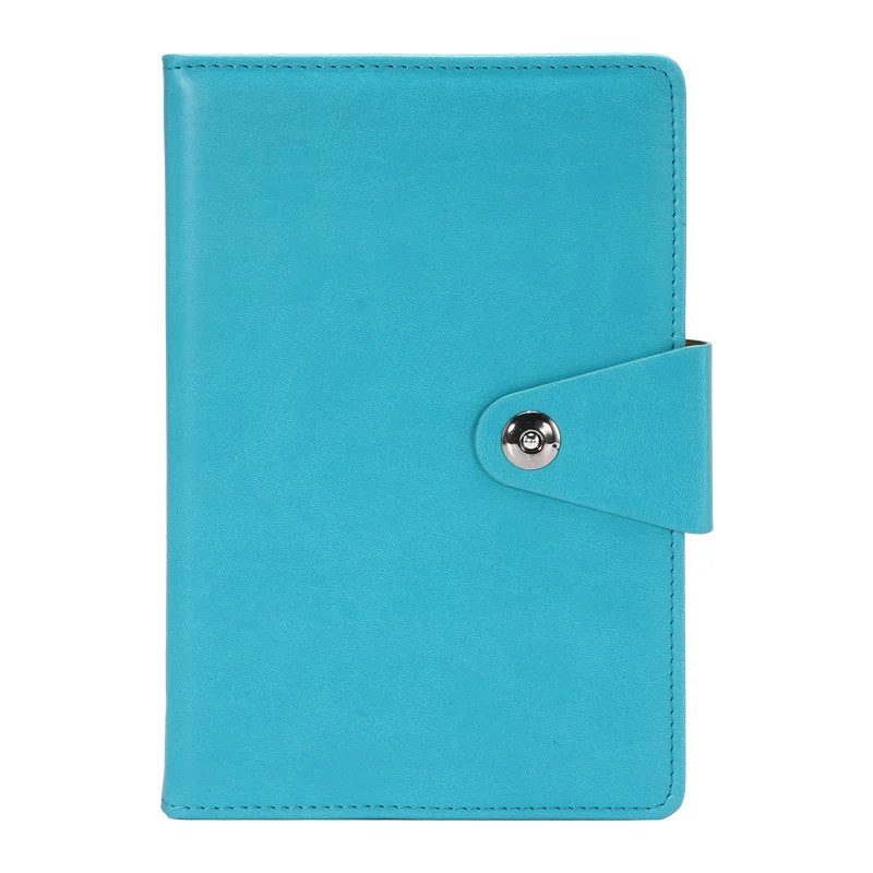 

A5 Business Solid Color PU Leather Creative Notebook Office Meeting Poor Travel Study Notepad Stationery Diary (Customizable)