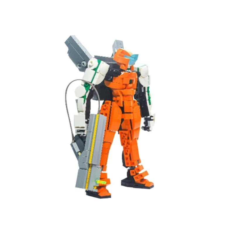Механическая модель MOC Orange Sentinel строительные блоки высокотехнологичный боевой
