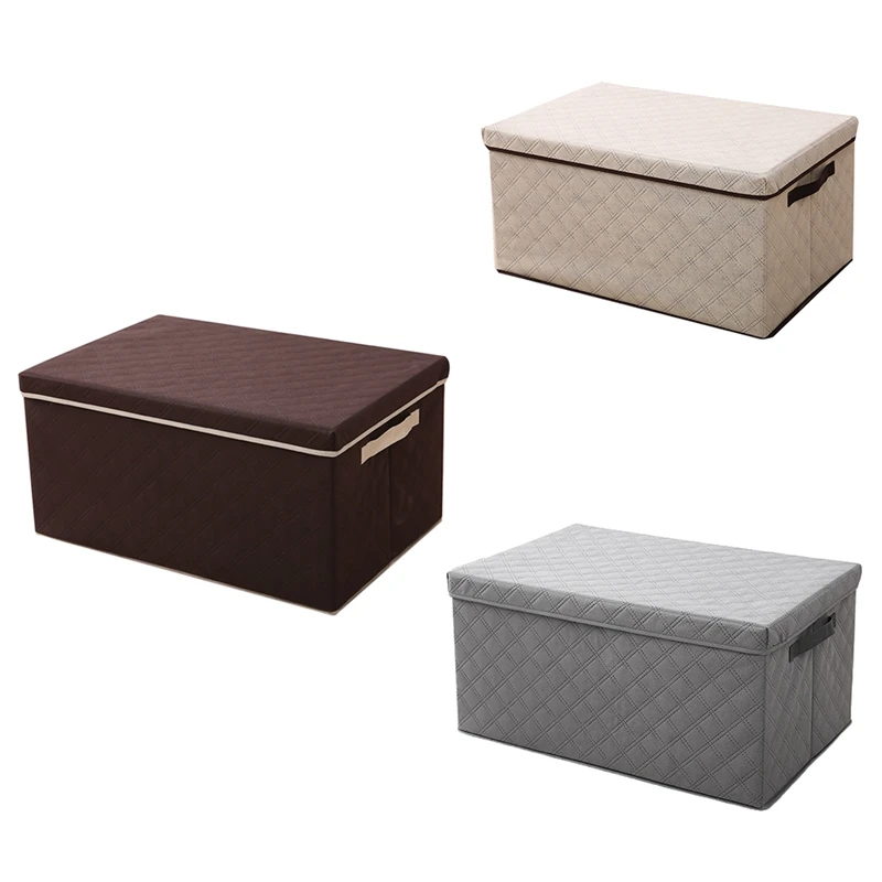 

Storage Box Fabric Folding Large Clothes Storage Box Storage Box Organizing Box Clothes Storage Artifact