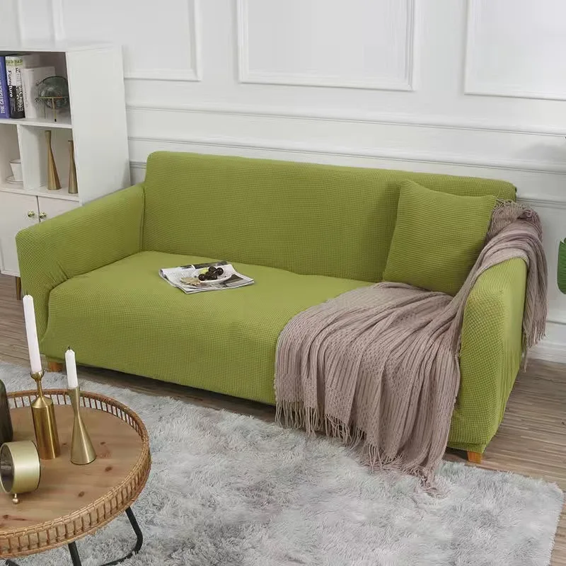 

Knitted Thickened Sofa Cover Single Double Three Seat Sofa Cover All Inclusive Full Cover Sofa Cushion Cross-border Wholesale