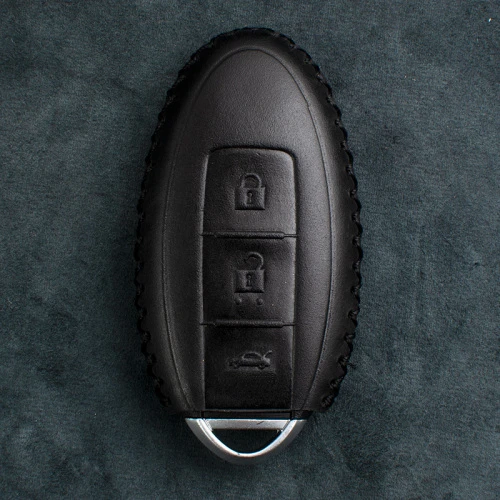 

1 шт., чехол для автомобильного ключа, из натуральной кожи, для Infiniti EX FX G37 Q60 QX50 QX70 QX80