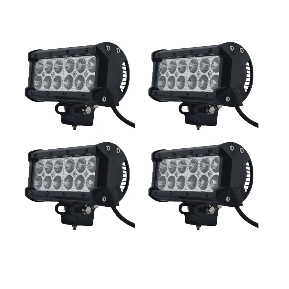 

4pcs 36w 12V 24V LED Bar Offroad Spot Flood Combo LED Light Bar Work Light For Truck Car SUV 4WD 4x4 Boat ATV Light Bar