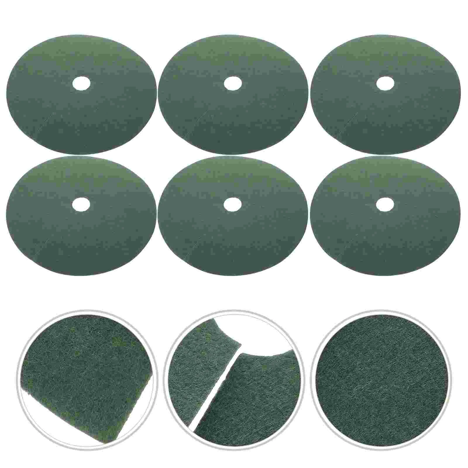 

10pcs Tree Mulch Rings Gardening Non-woven Fabrics Mats Tree Ring Protectors