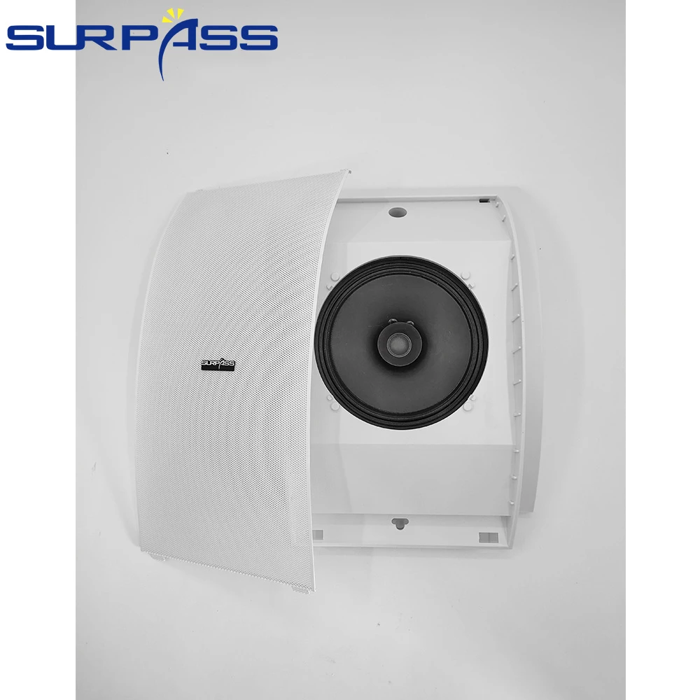 PA System Wall Mounting Speaker 5W 10W Passive Stereo Sound Home Audio Background Music Public Address Full Range Loudspeakers |