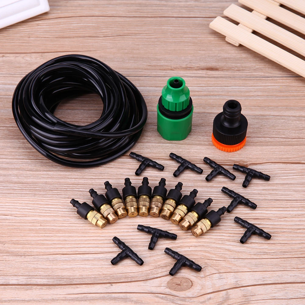

Automatic Watering Garden Hose Micro Drip Irrigation System Garden Drip Kit Micro Irrigation Suits Garden Supplies