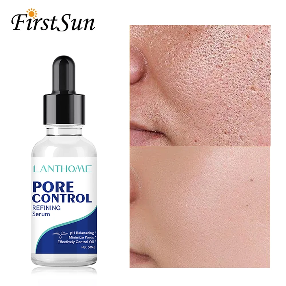 

Pore Refining Facial Serum Oil Control Remove Blackhead Acne Pore Shrinking Essence Moisturizing Anti Wrinkles Smooth Skin Serum