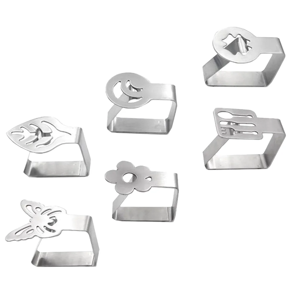 

6 шт., Прочные Легкие скользящие зажимы для дома, отеля, ресторана