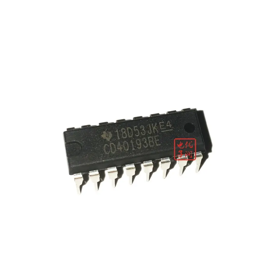 

10 шт./CD40193BE cd40193nl [новый импортный оригинальный] чип бинарного счетчика DIP16
