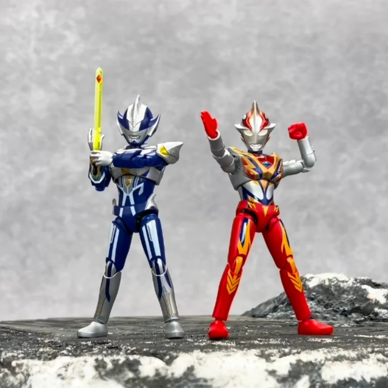 Фото В наличии: Оригинальные фигурки Blokees Ultraman Stars Edition S Series 3 Taiga, конструктор, подарок на день рождения, игрушка, слепой бокс №4