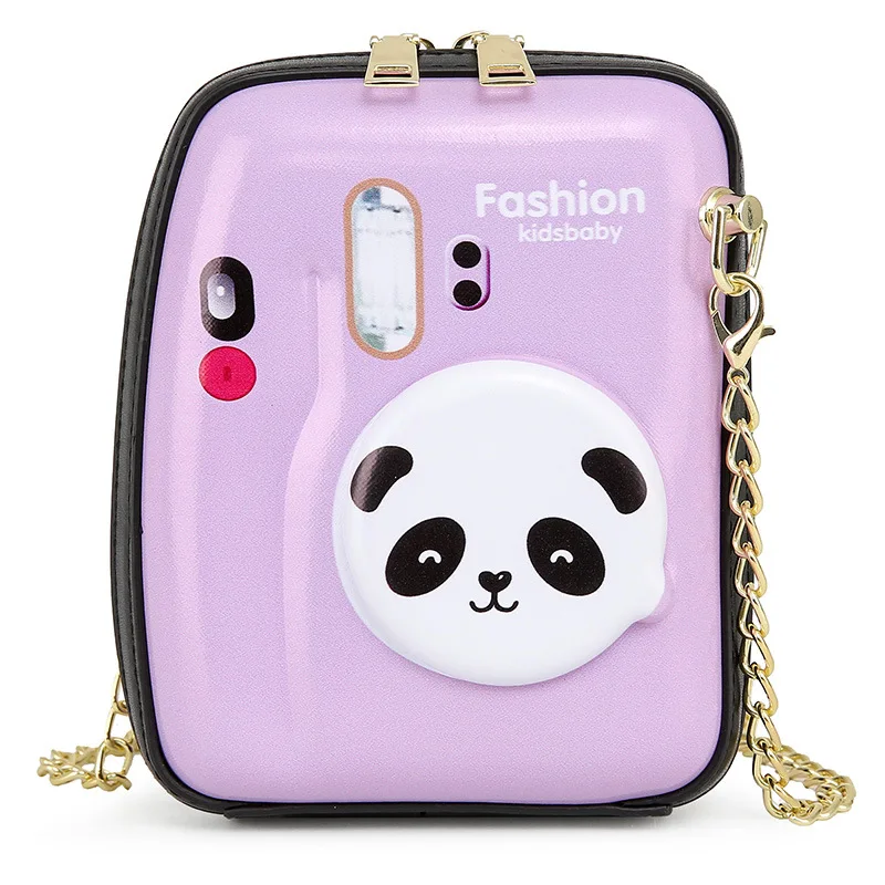 Shoulder bag children's chain coin cell phone bag cartoon image print messenger