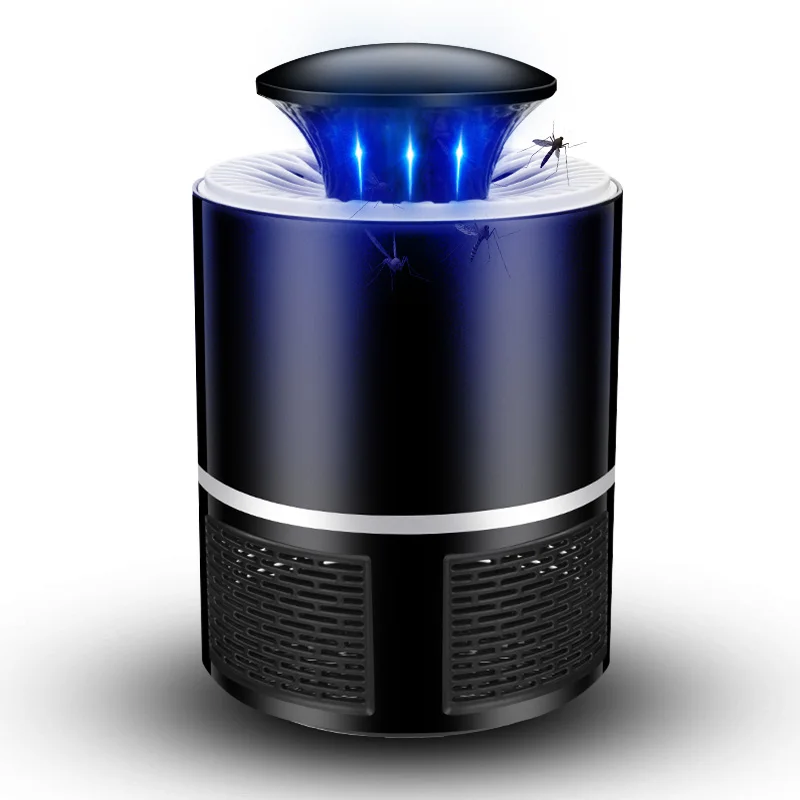 Лампа-ловушка для комаров бесшумная Светодиодная лампа-ловушка насекомых с USB