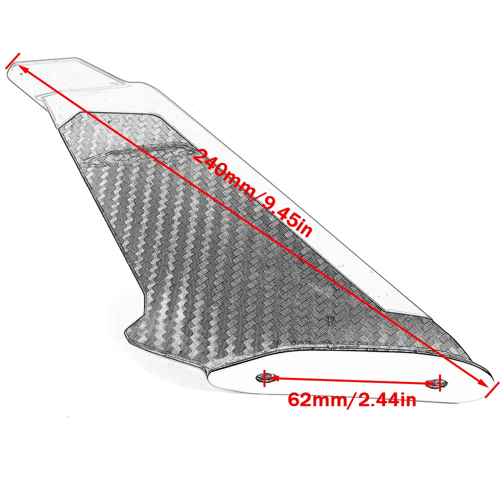 Мотоциклетный аэродинамический спойлер Winglet комплект крыла для Honda CBR500R CBR600 CBR650R CBR1000 CBR650F CBR300R CBR 500R 650R 1000 (art.: 3920be37daba3) - 3920be37daba3