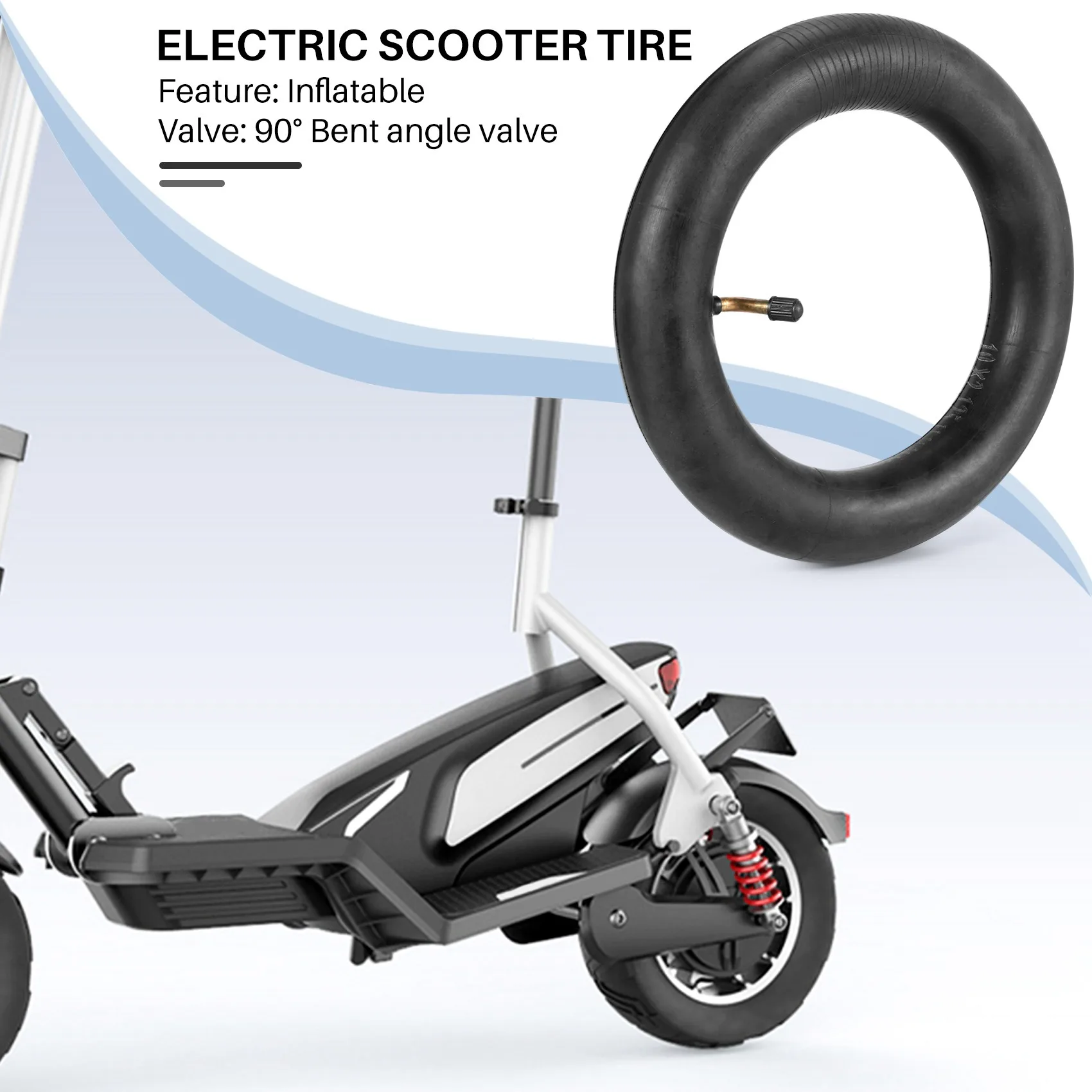 2 шт. 10X2 125 внутренняя трубка шина для скутера 10-дюймового Hover Board F1 A8 умный