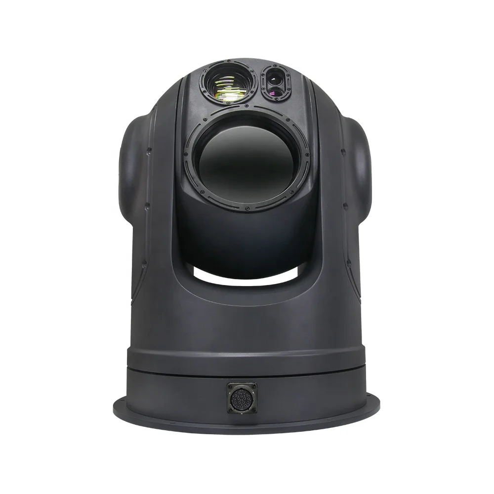Фото Гироскопический стабилизированный 90-кратный оптический зум LRF Marine PTZ HD4K IP67 водонепроницаемый, с двусторонней аудиосвязью, 4G WiFi, дальнего радиуса действия №1
