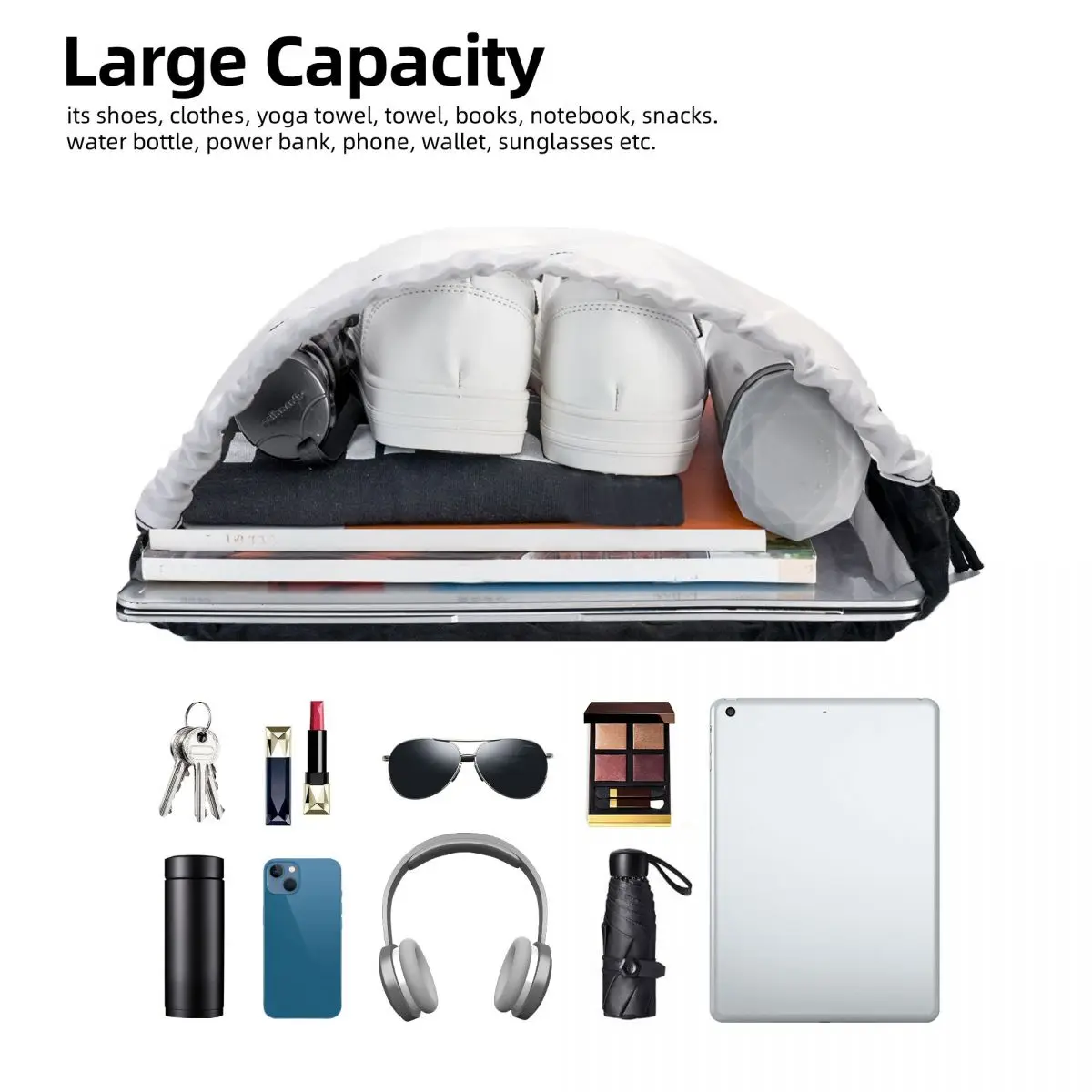 Персонализированная сумка со шнурком в виде льва для женщин и мужчин портативный