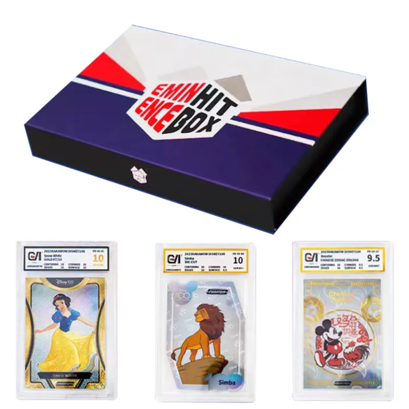 

Eminence Hit Box Rating Collection Gift Box Well-known IP Rare High Rating Rating Card Snow White Mickey Donald Duck Toy Gift