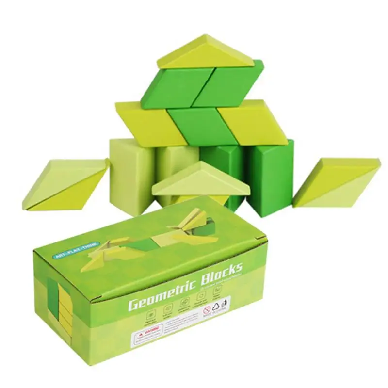 

Building Blocks For Toddlers Wooden Blocks Set Montessori Early Educational Game Preschool Educational Construction Kit For