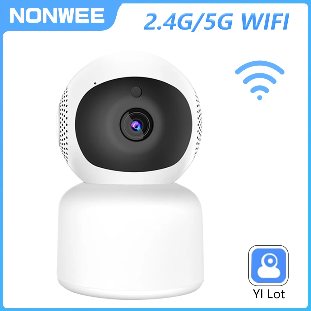 2.4G/5G Security Protection Surveillance Cameras Wireless Home Camera For WIFI House 1080P Indoor Baby Monitor Al Auto Tracking