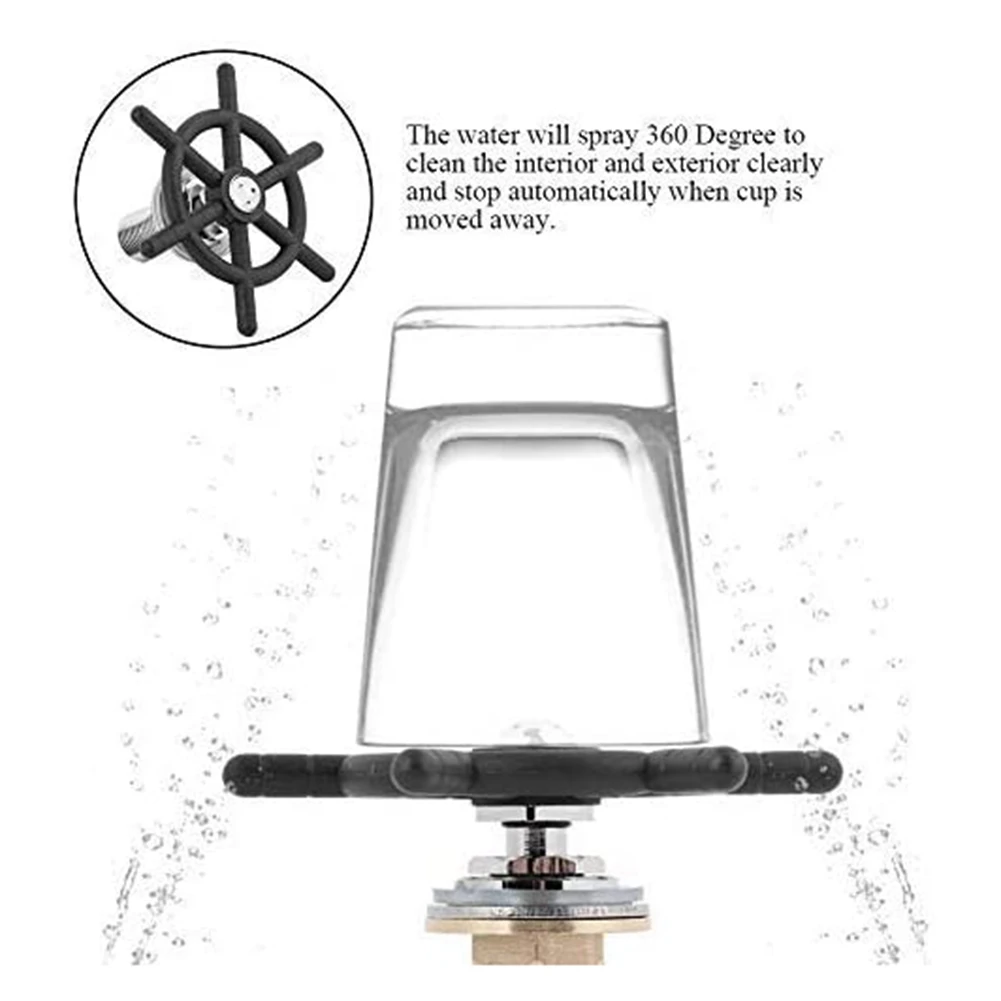 Стеклянный ополаскиватель-кувшин ополаскиватель из нержавеющей стали