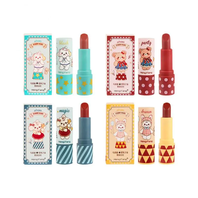 

Hengfang Cute Lipstick Velvet Matte Lip Gloss Waterproof Long Lasting Moisturizing Sexy Red Tint Lipgloss Korea Makeup Cosmetics