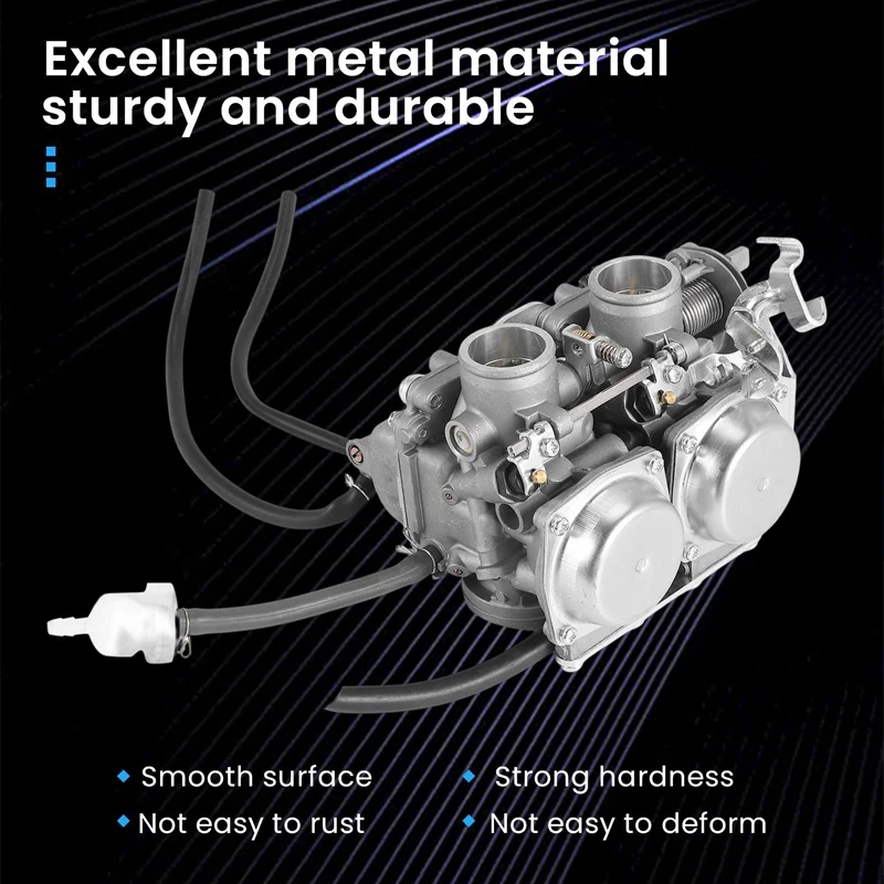 PD26JS 26MM 250CC CBT 125/250 Twin Cylinder Carburetor For Motorcycle Atvs Johnny Pag Spyder 300 Barhog Raptor FX-3 Carb