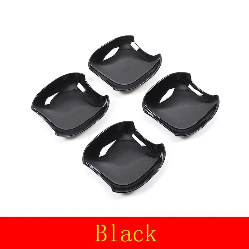 

Для Toyota Land Cruiser Prado 250 LC250 2024 + ABS углеродное волокно, наружная дверная чаша автомобиля, декоративная наклейка, автомобильные аксессуары, 4 шт.