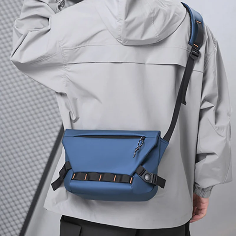Уличная сумка через плечо мужская дорожная на груди для рыбалки кемпинга пешего