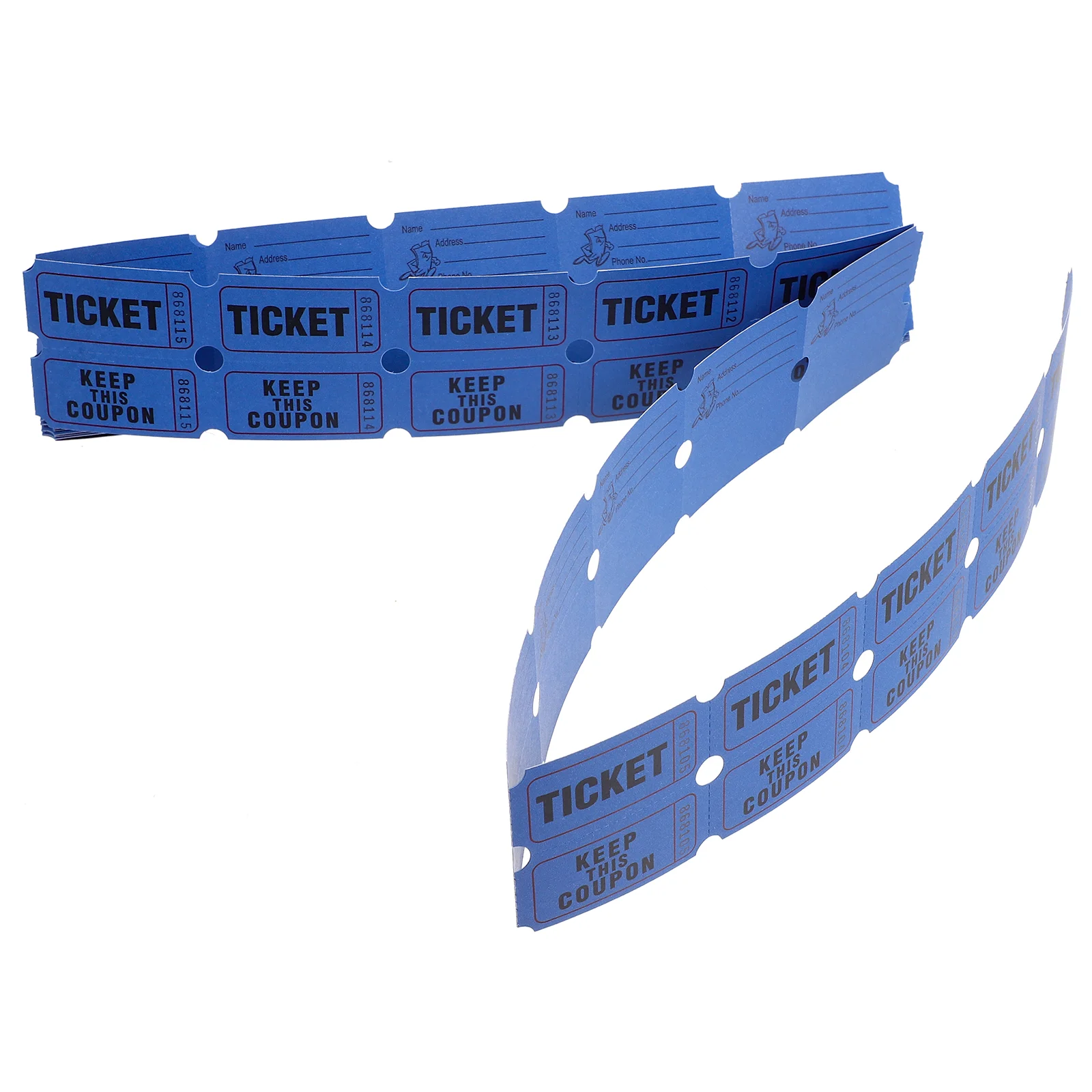 100 шт. билеты для рисования лотереи мероприятий этикетки карнавальные концертная