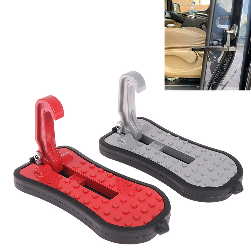 

1PC Universal Car Aluminium Alloy Folding Foot Pedal For Easy Access To Car Roof Safe Door Step Adjustable Multifunctional