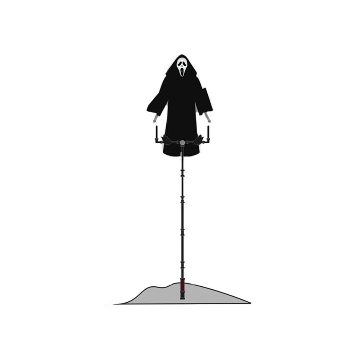 

Halloween Scream Ghost Robe Bird Pastoral Protection Scream Ghost