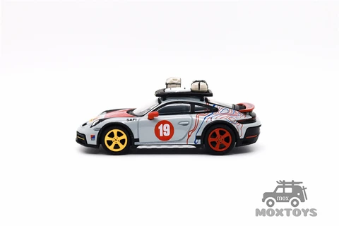MINI GT 1:64 911 Dakar "Uncle Rally" металлическая модель автомобиля