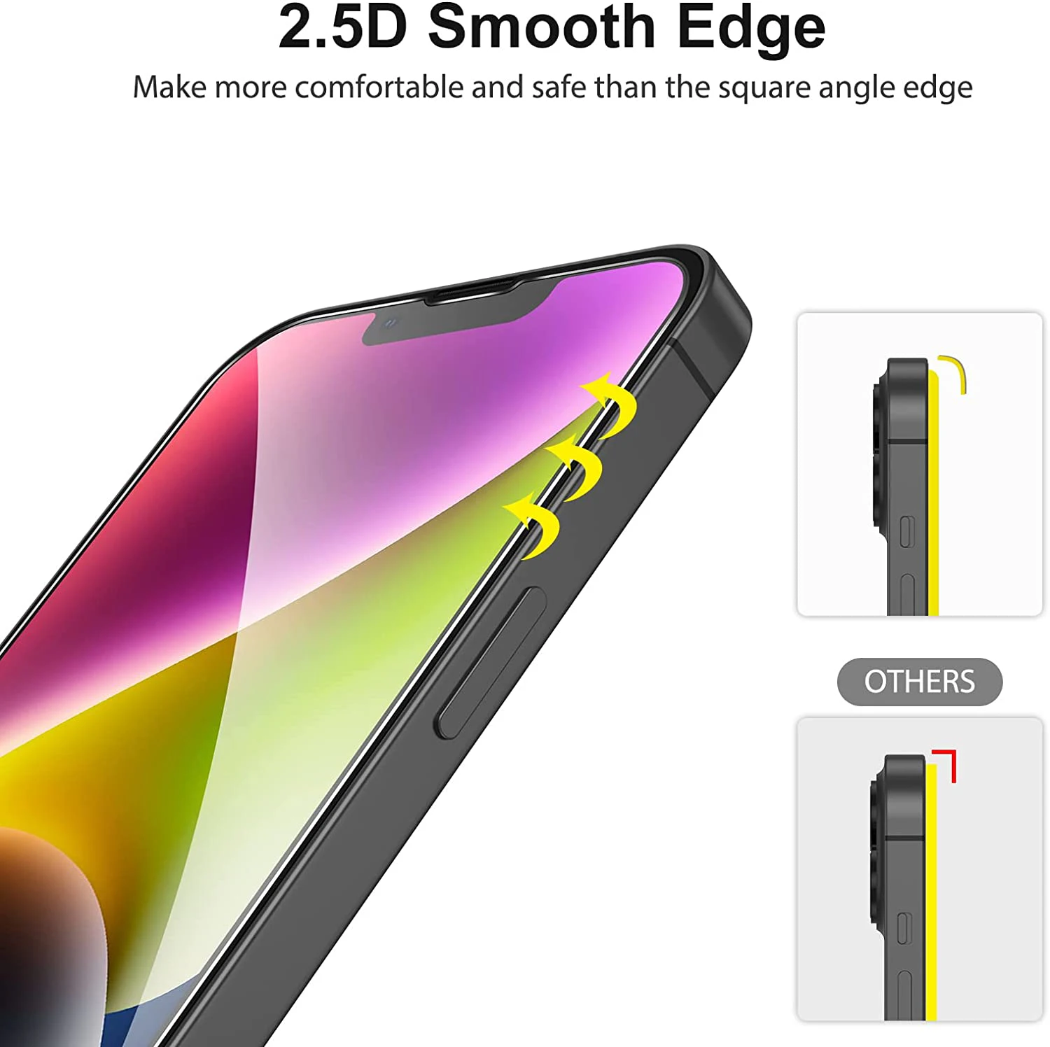 Для iPhone 16e закаленное стекло