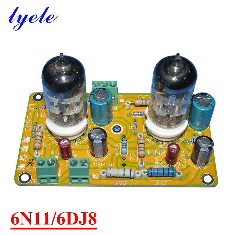Трубка предусилителя для наушников 6N11 (6DJ8)