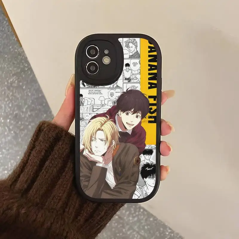 Japan Anime Banana Fish Phone Case Hard Leather Phone Case For iPhone 14 13 12 Mini 11 14 Pro Max Xs X Xr 7 8 Plus 6 6s