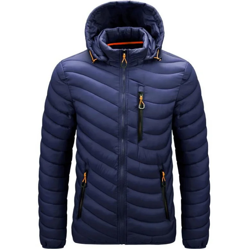 Anti-Cold -20 Degree Celsius Winter Parkas Jacket Men's Cotton-Padded Coat  Hooded Thicken Warm Jackets Overcoat Men