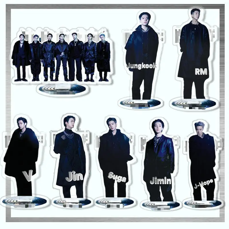 

KPOP bangtan boys New Album [Proof] Acrylic Action Figure Model Doll Stand Table Decoration Cute Ornament Gifts SUGA JIMIN JIN
