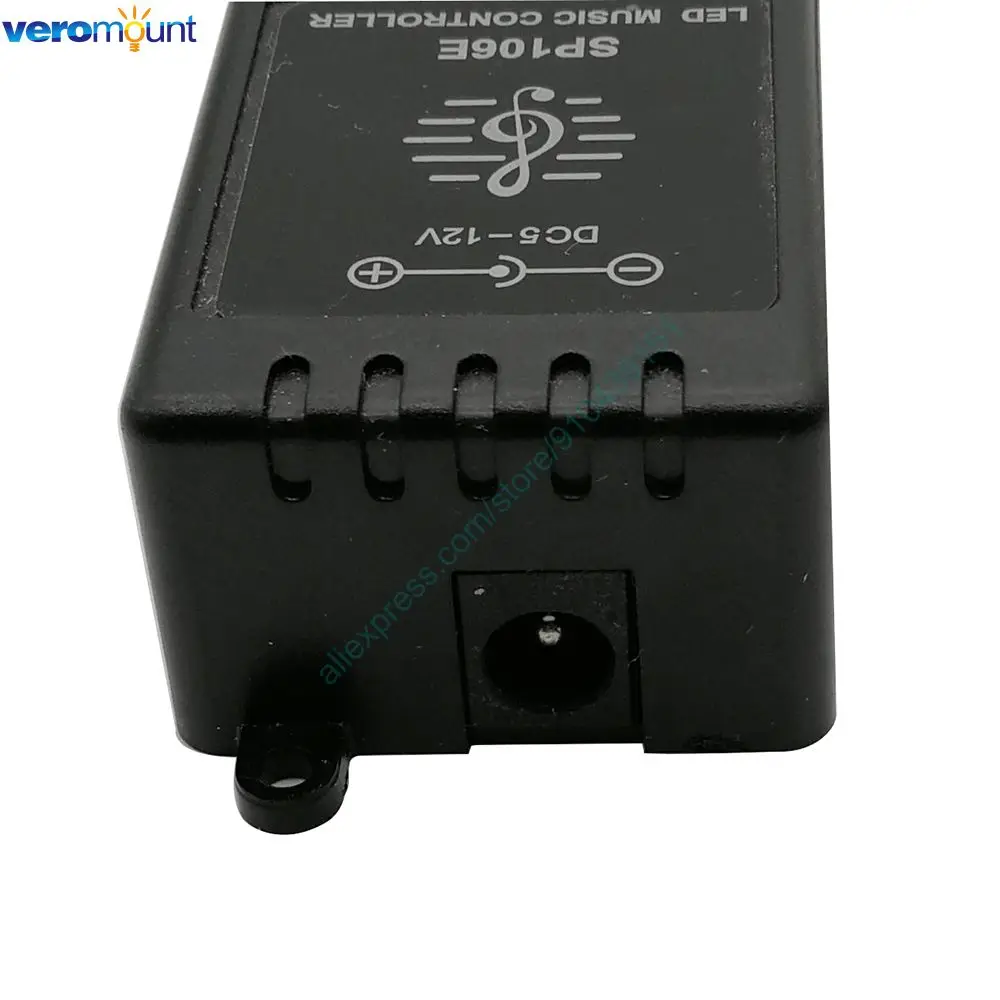 SP106E RGB светодиодный контроллер 9-клавишный RF беспроводной пиксельный IC SPI Music