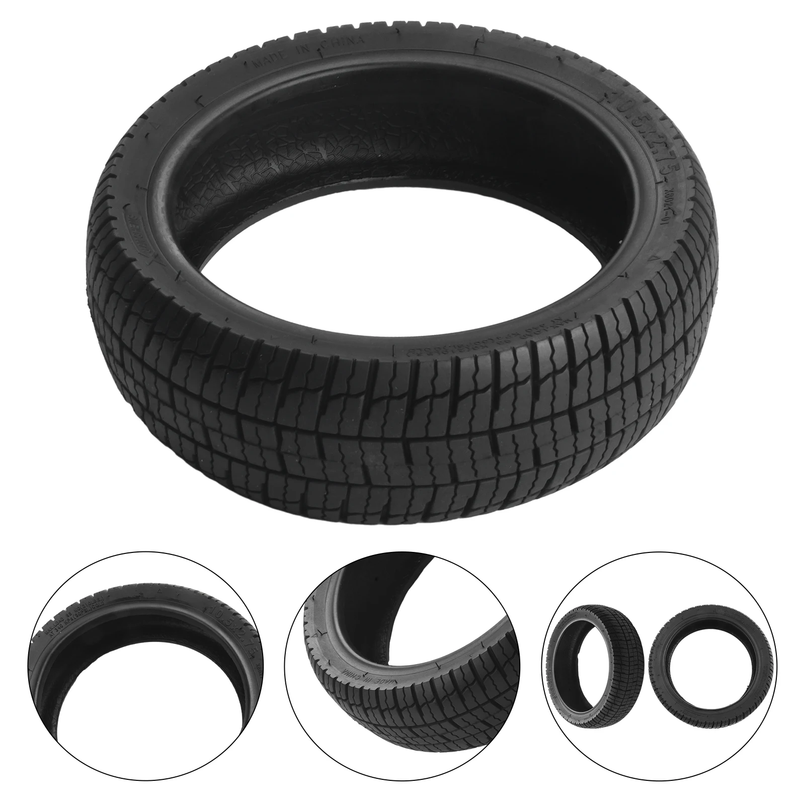 Бескамерная шина для скутера 10x2 75-7 электрический скутер Ninebot P100 P100s P65 бескамерный