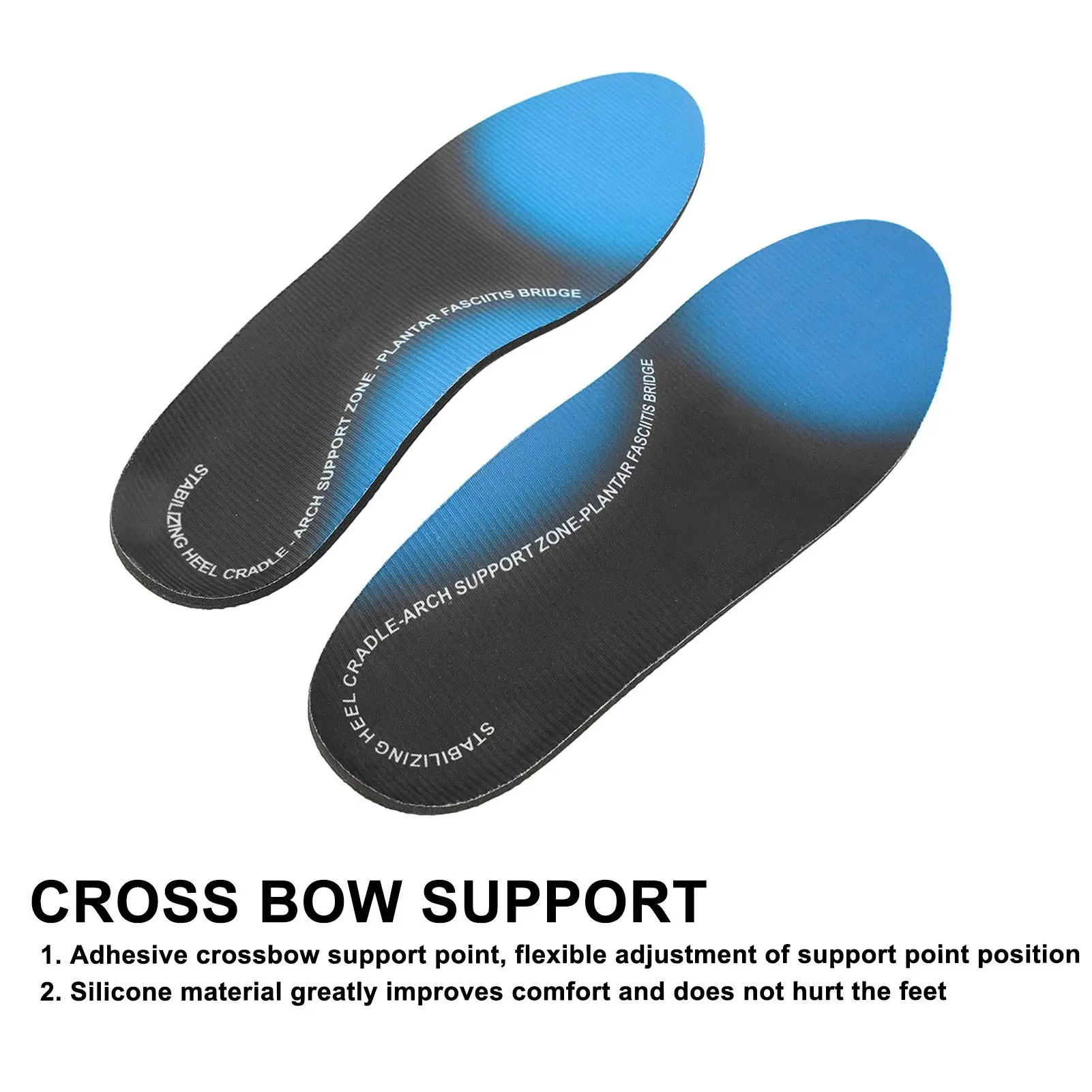 Эргономичные стельки для поддержки свода стопы — амортизирующие ортопедические