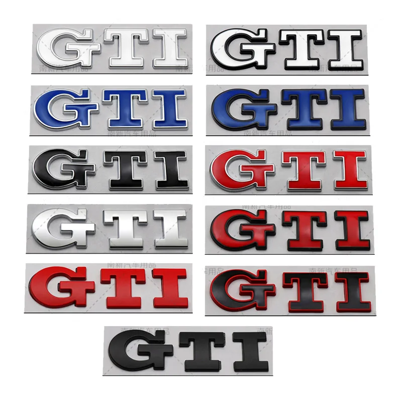 

Car 3D Metal Logo Decals Emblem Badge Sticker For VW GTI Golf 2 3 4 5 6 7 MK2 MK3 MK4 MK5 MK6 MK7 MK8 Auto Rear Back Trunk