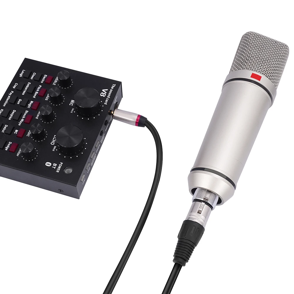 Аудиокабель с разъемом 1 8 м/3 м XLR мама на гнездо 3 5 мм сбалансированный аналоговый