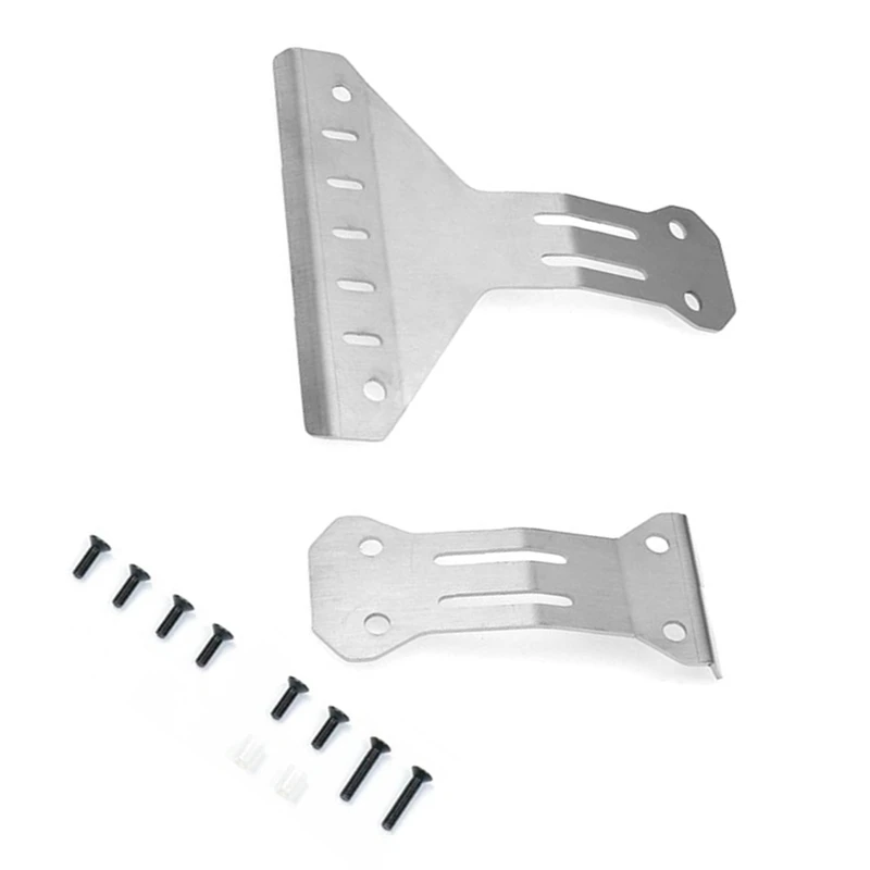 

Stainless Steel Front And Rear Chassis Armor Protector For Tamiya XV-02 Pro XV02 58707 1/10 RC Car Upgrades Parts