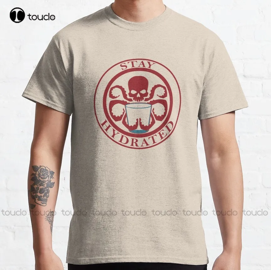 

Stay Hydrated Classic T-Shirt White Tshirts For Mens Cotton Custom Aldult Teen Unisex Digital Printing Tee Shirt Xs-5Xl New