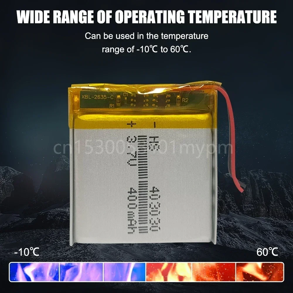 Литий-полимерная аккумуляторная батарея Lipo для MP3 MP4 GPS DVR