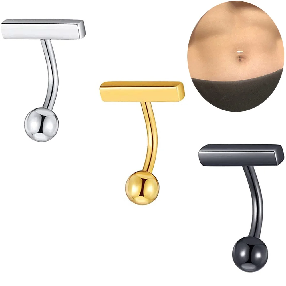 

2 шт., женские кольца-штанги из титановой стали