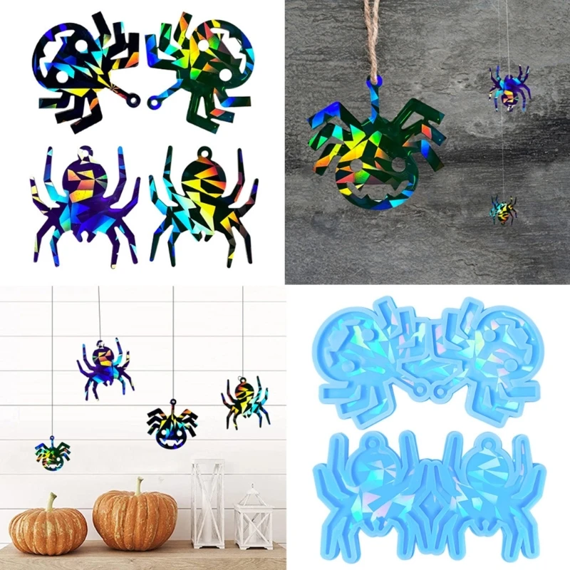 

Halloween Spiders Silicone Mold Resin Molds Epoxy Resin Casting Tool