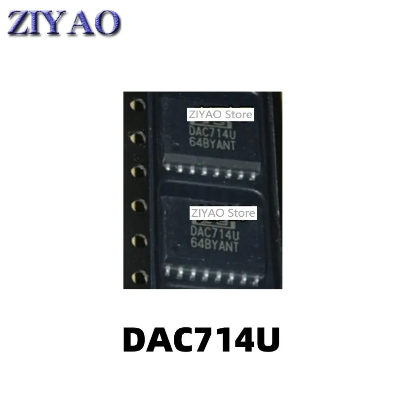 1 шт., чип DAC714 DAC714U SOP-16 цифро-аналоговый преобразователь, чип IC