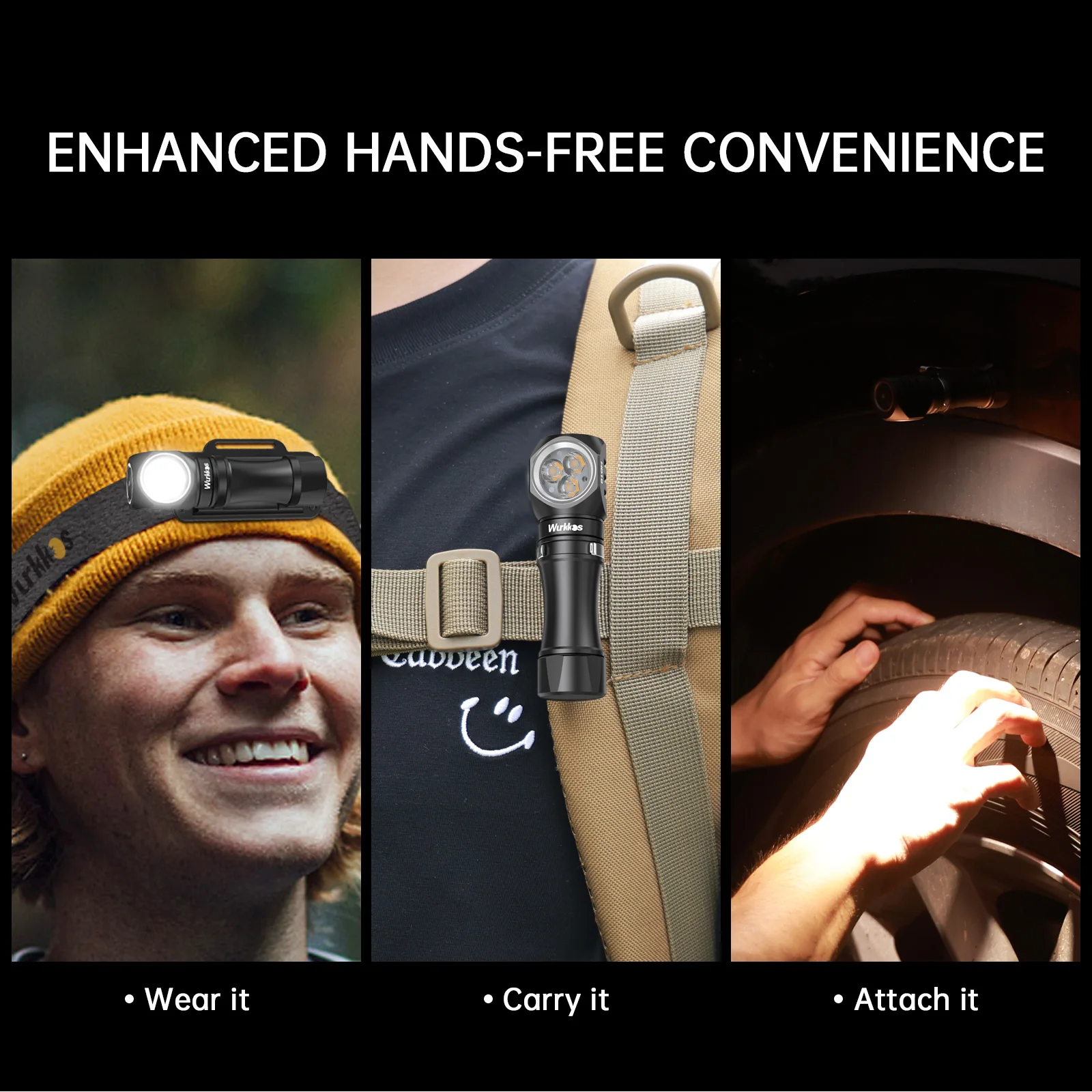 Лампа-налобный лампа с углом поворота 14500 люмен 90 CRI Anduril 2 0